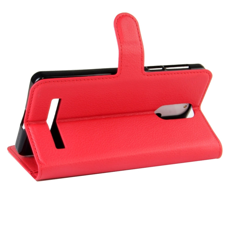 LEAGOO for M8 (MPH1460) Litchi Texture Horizontal Flip Leather Case with Magnetic Buckle & Holder & Card Slots & Wallet