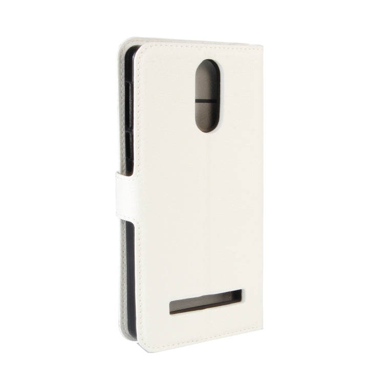 LEAGOO for M8 (MPH1460) Litchi Texture Horizontal Flip Leather Case with Magnetic Buckle & Holder & Card Slots & Wallet