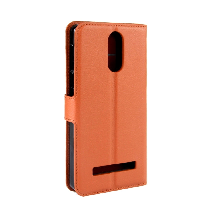 LEAGOO for M8 (MPH1460) Litchi Texture Horizontal Flip Leather Case with Magnetic Buckle & Holder & Card Slots & Wallet