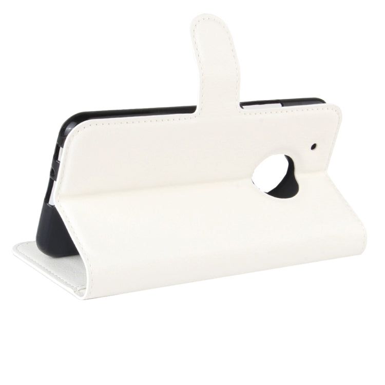 For Motorola Moto G Plus (5th Gen.) Litchi Texture Horizontal Flip Leather Case with Magnetic Buckle & Holder & Card Slots & Wallet