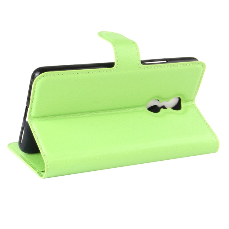 For Lenovo K6 Note Litchi Texture Horizontal Flip Leather Case with Magnetic Buckle & Holder & Card Slots & Wallet