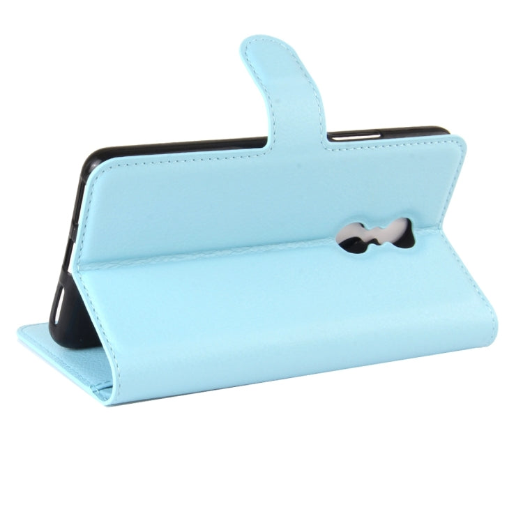 For Lenovo K6 Note Litchi Texture Horizontal Flip Leather Case with Magnetic Buckle & Holder & Card Slots & Wallet