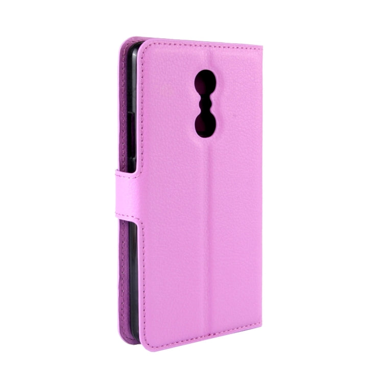For Lenovo K6 Note Litchi Texture Horizontal Flip Leather Case with Magnetic Buckle & Holder & Card Slots & Wallet