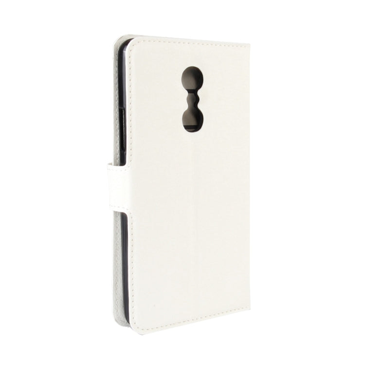 For Lenovo K6 Note Litchi Texture Horizontal Flip Leather Case with Magnetic Buckle & Holder & Card Slots & Wallet