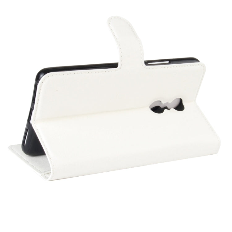 For Lenovo K6 Note Litchi Texture Horizontal Flip Leather Case with Magnetic Buckle & Holder & Card Slots & Wallet