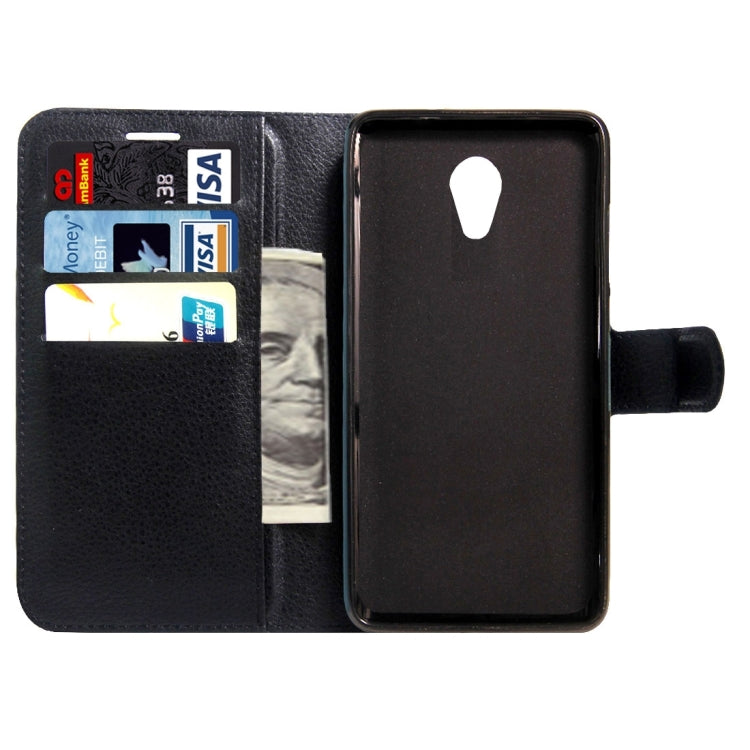 For Meizu  M5s Litchi Texture Horizontal Flip Leather Case with Magnetic Buckle & Holder & Card Slots & Wallet