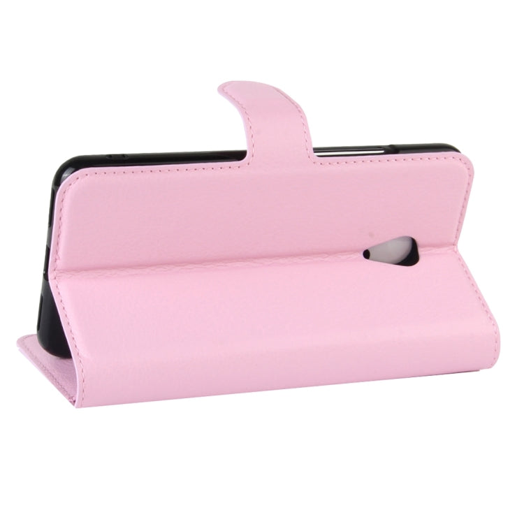 For Meizu  M5s Litchi Texture Horizontal Flip Leather Case with Magnetic Buckle & Holder & Card Slots & Wallet