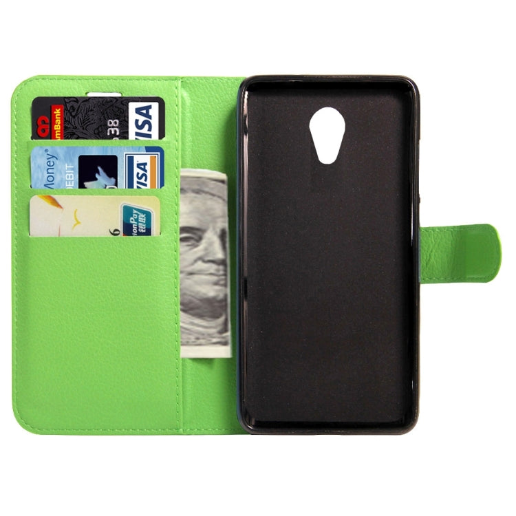 For Meizu  M5s Litchi Texture Horizontal Flip Leather Case with Magnetic Buckle & Holder & Card Slots & Wallet