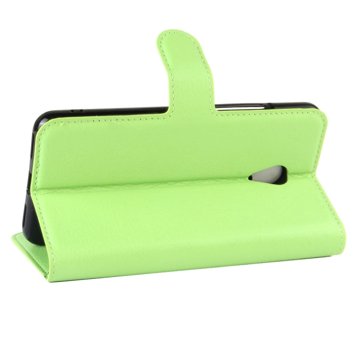 For Meizu  M5s Litchi Texture Horizontal Flip Leather Case with Magnetic Buckle & Holder & Card Slots & Wallet