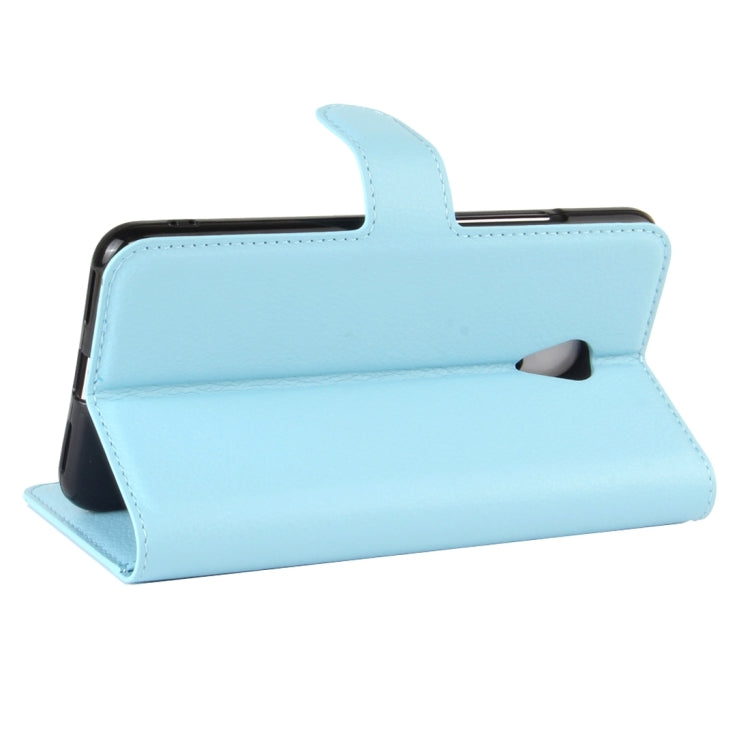 For Meizu  M5s Litchi Texture Horizontal Flip Leather Case with Magnetic Buckle & Holder & Card Slots & Wallet