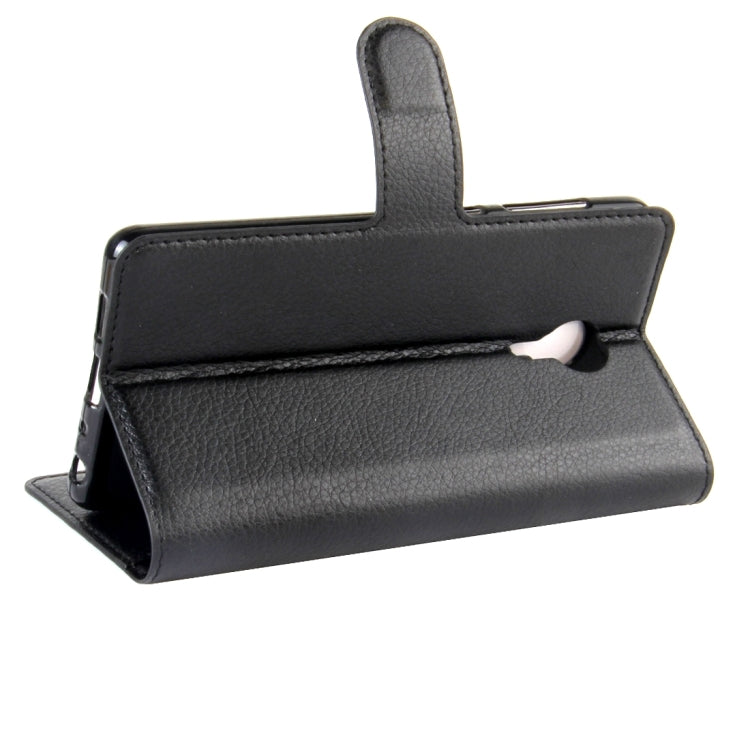 For Lenovo ZUK Edge Litchi Texture Horizontal Flip Leather Case with Magnetic Buckle & Holder & Card Slots & Wallet