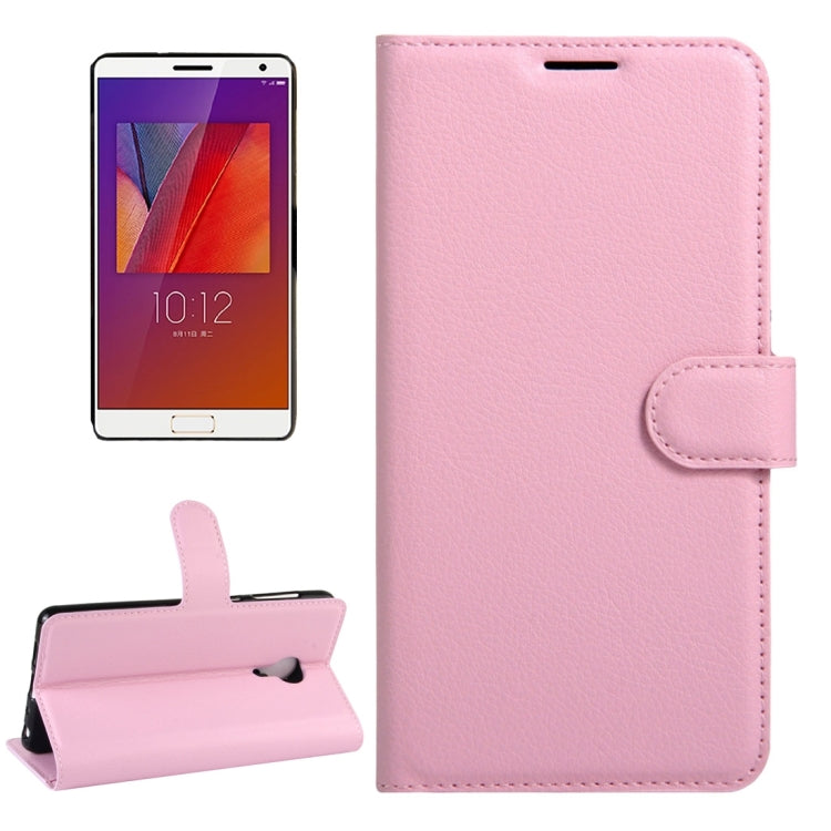 For Lenovo ZUK Edge Litchi Texture Horizontal Flip Leather Case with Magnetic Buckle & Holder & Card Slots & Wallet