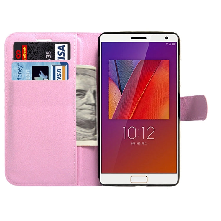 For Lenovo ZUK Edge Litchi Texture Horizontal Flip Leather Case with Magnetic Buckle & Holder & Card Slots & Wallet