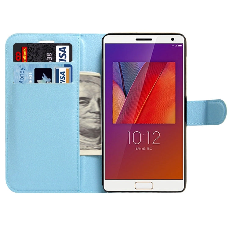 For Lenovo ZUK Edge Litchi Texture Horizontal Flip Leather Case with Magnetic Buckle & Holder & Card Slots & Wallet
