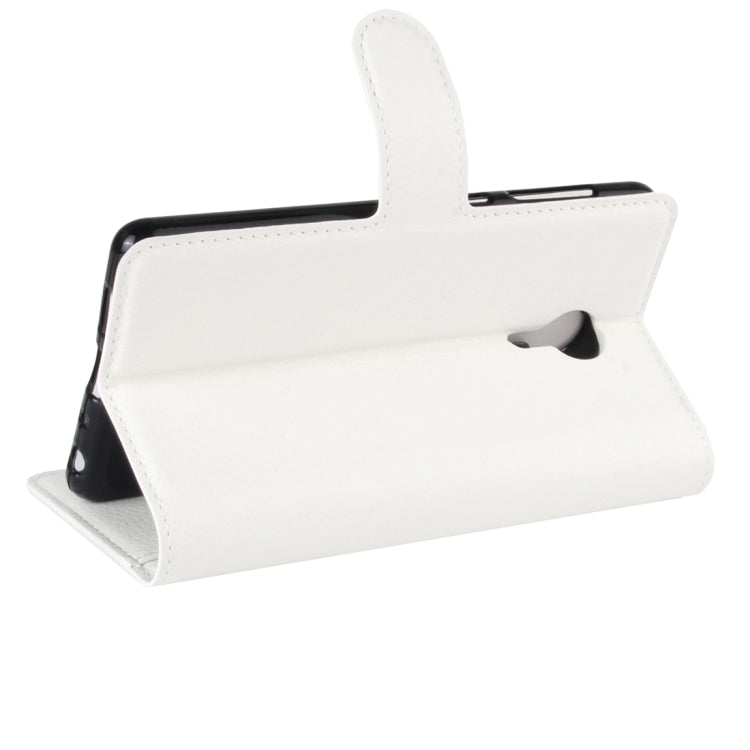 For Lenovo ZUK Edge Litchi Texture Horizontal Flip Leather Case with Magnetic Buckle & Holder & Card Slots & Wallet