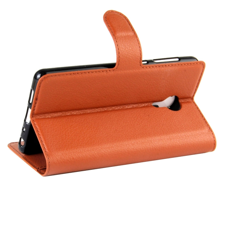 For Lenovo ZUK Edge Litchi Texture Horizontal Flip Leather Case with Magnetic Buckle & Holder & Card Slots & Wallet