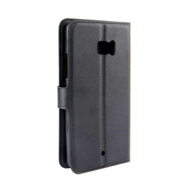 For HTC U Ultra / HTC Ocean Note Litchi Texture Horizontal Flip Leather Case with Magnetic Buckle & Holder & Card Slots & Wallet