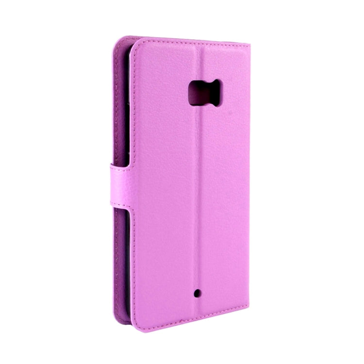 For HTC U Ultra / HTC Ocean Note Litchi Texture Horizontal Flip Leather Case with Magnetic Buckle & Holder & Card Slots & Wallet