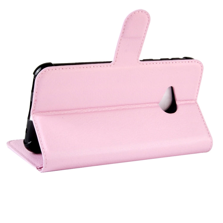 For HTC U Play Litchi Texture Horizontal Flip Leather Case with Magnetic Buckle & Holder & Card Slots & Wallet