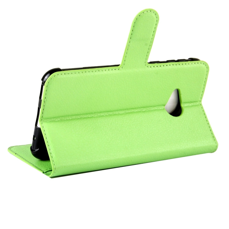 For HTC U Play Litchi Texture Horizontal Flip Leather Case with Magnetic Buckle & Holder & Card Slots & Wallet