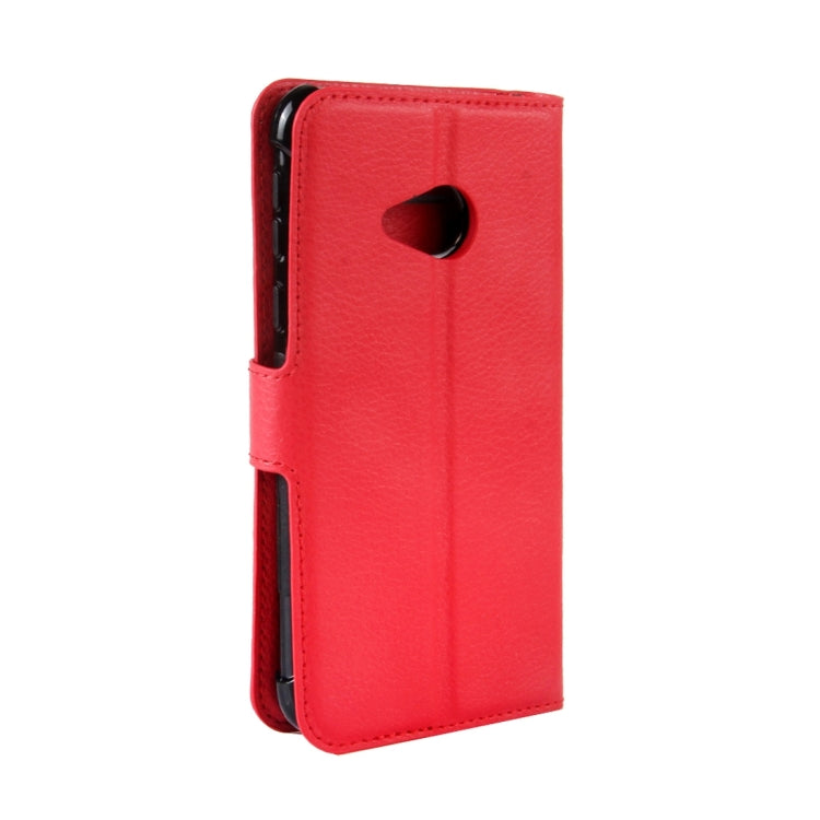 For HTC U Play Litchi Texture Horizontal Flip Leather Case with Magnetic Buckle & Holder & Card Slots & Wallet