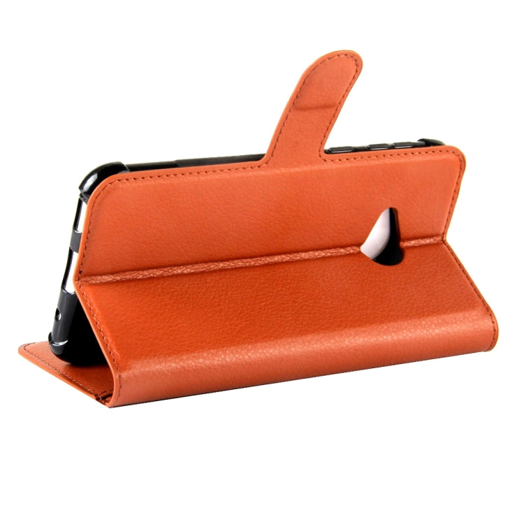 For HTC U Play Litchi Texture Horizontal Flip Leather Case with Magnetic Buckle & Holder & Card Slots & Wallet