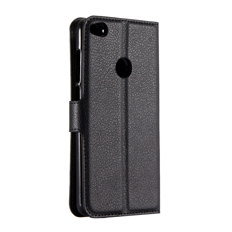 For Huawei  P8 Lite (2017) & P9 Lite (2017) & Honor 8 Lite Litchi Texture Horizontal Flip Leather Case with Magnetic Buckle & Holder & Card Slots & Wallet