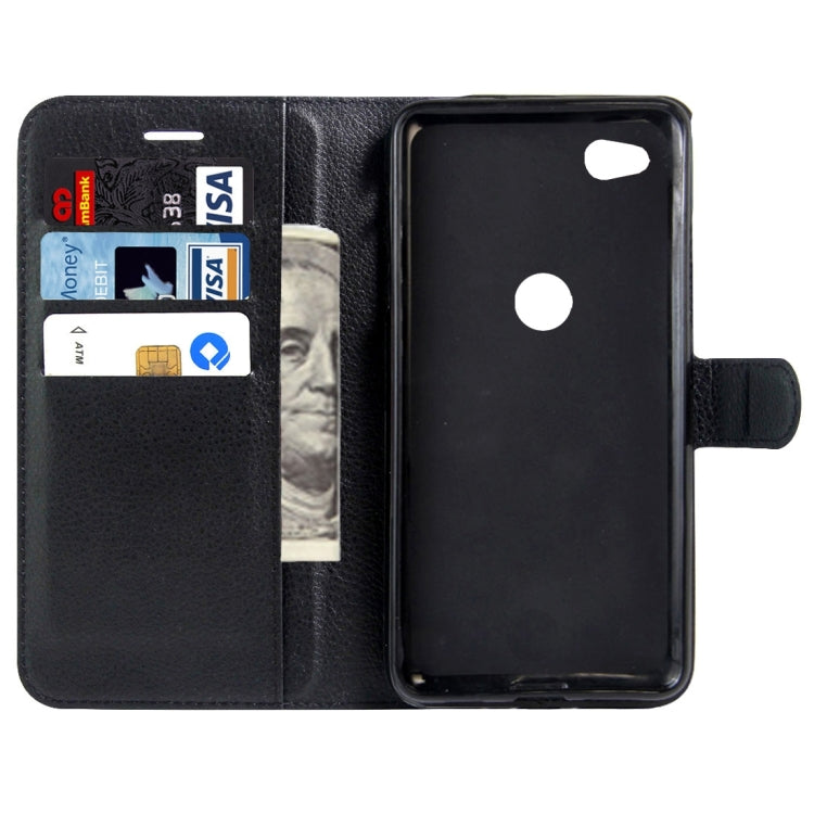 For Huawei  P8 Lite (2017) & P9 Lite (2017) & Honor 8 Lite Litchi Texture Horizontal Flip Leather Case with Magnetic Buckle & Holder & Card Slots & Wallet