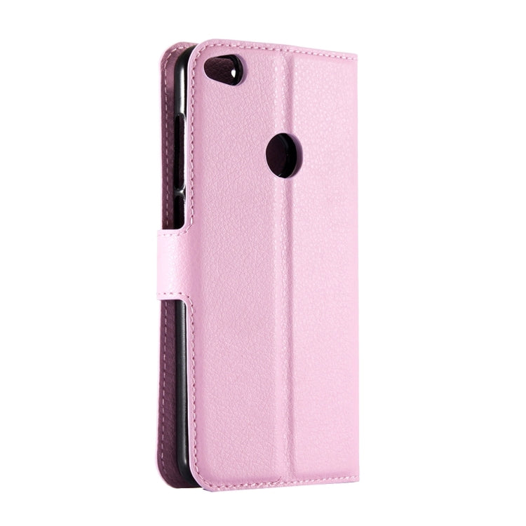 For Huawei  P8 Lite (2017) & P9 Lite (2017) & Honor 8 Lite Litchi Texture Horizontal Flip Leather Case with Magnetic Buckle & Holder & Card Slots & Wallet