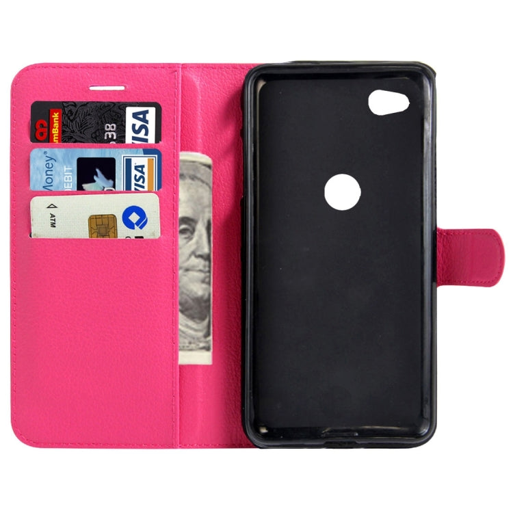 For Huawei  P8 Lite (2017) & P9 Lite (2017) & Honor 8 Lite Litchi Texture Horizontal Flip Leather Case with Magnetic Buckle & Holder & Card Slots & Wallet