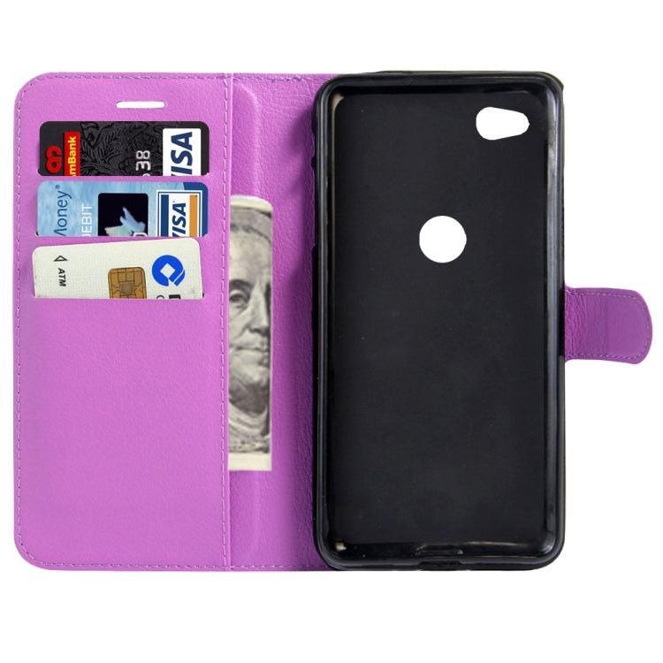 For Huawei  P8 Lite (2017) & P9 Lite (2017) & Honor 8 Lite Litchi Texture Horizontal Flip Leather Case with Magnetic Buckle & Holder & Card Slots & Wallet