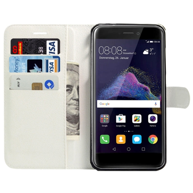 For Huawei  P8 Lite (2017) & P9 Lite (2017) & Honor 8 Lite Litchi Texture Horizontal Flip Leather Case with Magnetic Buckle & Holder & Card Slots & Wallet