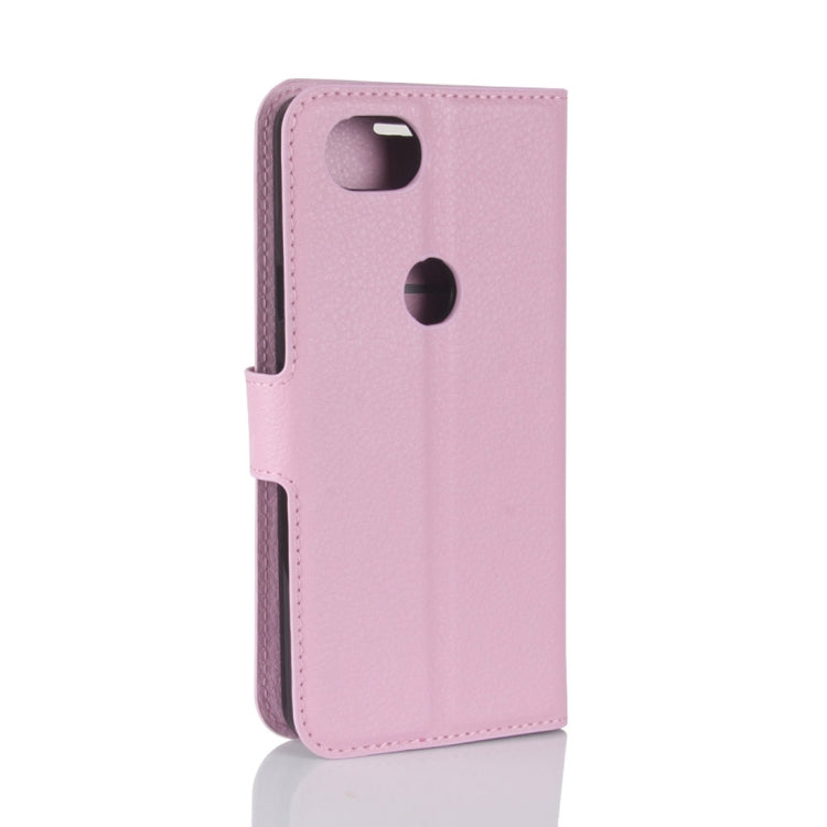For Google Pixel 2 Litchi Texture Horizontal Flip Leather Case with Holder & Card Slots & Wallet
