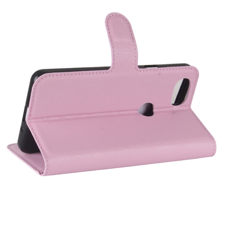 For Google Pixel 2 Litchi Texture Horizontal Flip Leather Case with Holder & Card Slots & Wallet