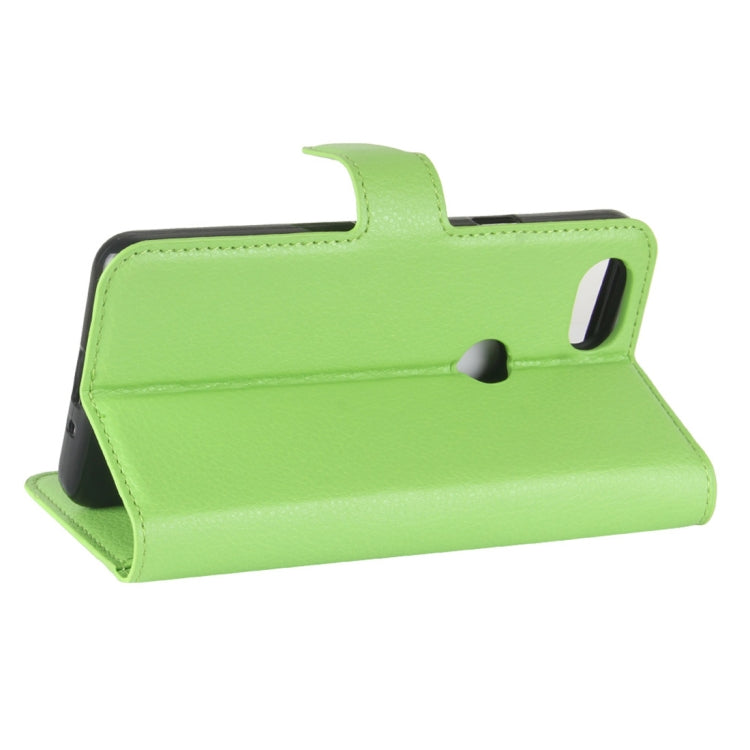 For Google Pixel 2 Litchi Texture Horizontal Flip Leather Case with Holder & Card Slots & Wallet