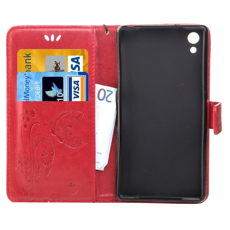 For Sony Xperia Z3 Crazy Horse Texture Printing Horizontal Flip Leather Case with Holder & Card Slots & Wallet & Lanyard