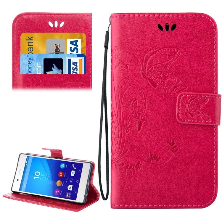 For Sony Xperia Z4 Crazy Horse Texture Printing Horizontal Flip Leather Case with Holder & Card Slots & Wallet & Lanyard