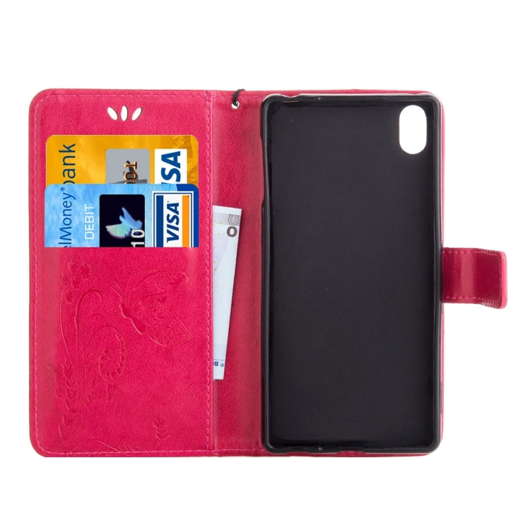 For Sony Xperia Z4 Crazy Horse Texture Printing Horizontal Flip Leather Case with Holder & Card Slots & Wallet & Lanyard