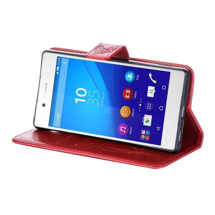 For Sony Xperia Z4 Crazy Horse Texture Printing Horizontal Flip Leather Case with Holder & Card Slots & Wallet & Lanyard