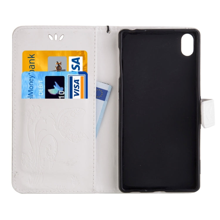 For Sony Xperia Z4 Crazy Horse Texture Printing Horizontal Flip Leather Case with Holder & Card Slots & Wallet & Lanyard