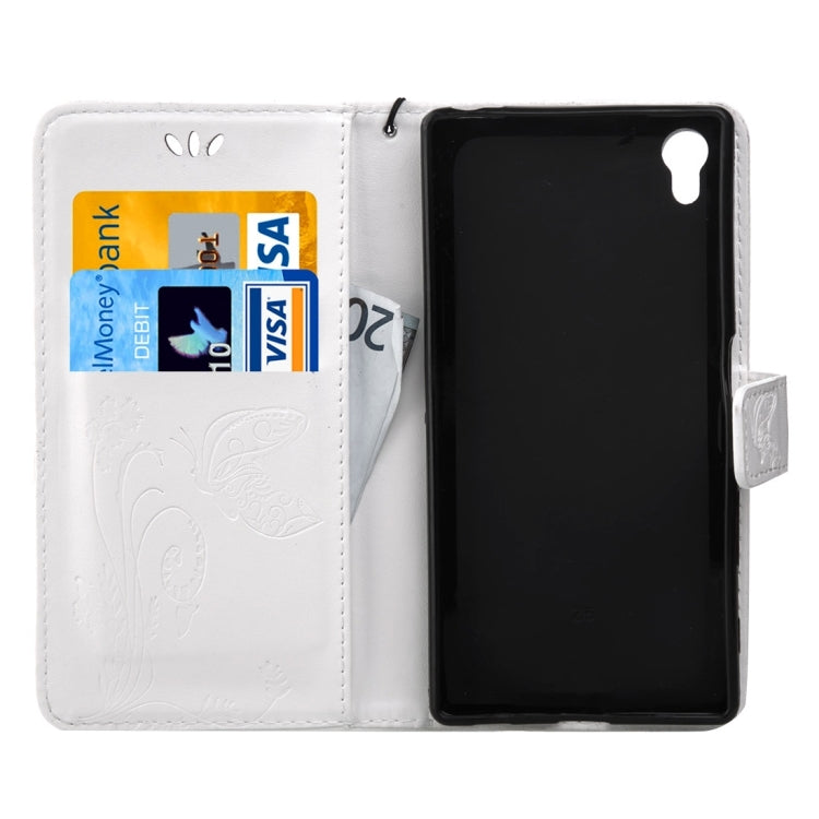 For Sony Xperia Z5 Crazy Horse Texture Printing Horizontal Flip Leather Case with Holder & Card Slots & Wallet & Lanyard