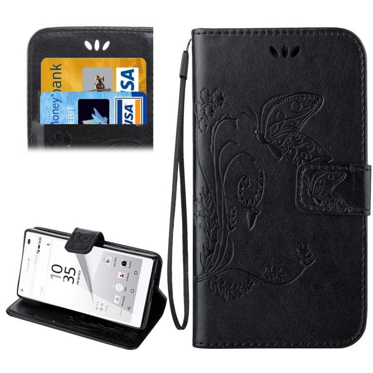 For Sony Xperia Z5 Mini Crazy Horse Texture Printing Horizontal Flip Leather Case with Holder & Card Slots & Wallet & Lanyard