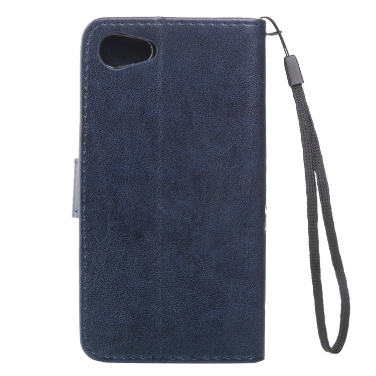 For Sony Xperia Z5 Mini Crazy Horse Texture Printing Horizontal Flip Leather Case with Holder & Card Slots & Wallet & Lanyard