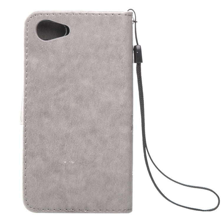 For Sony Xperia Z5 Mini Crazy Horse Texture Printing Horizontal Flip Leather Case with Holder & Card Slots & Wallet & Lanyard