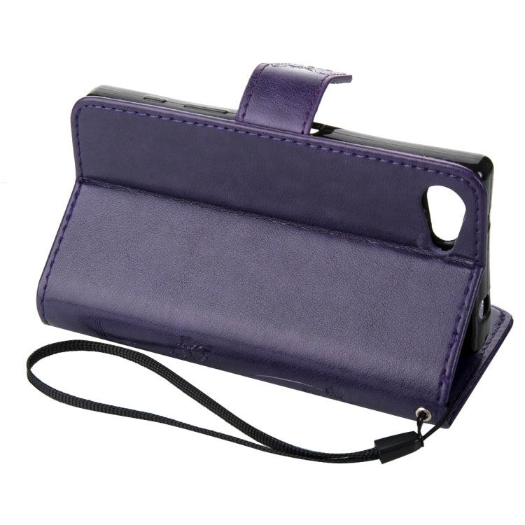 For Sony Xperia Z5 Mini Crazy Horse Texture Printing Horizontal Flip Leather Case with Holder & Card Slots & Wallet & Lanyard