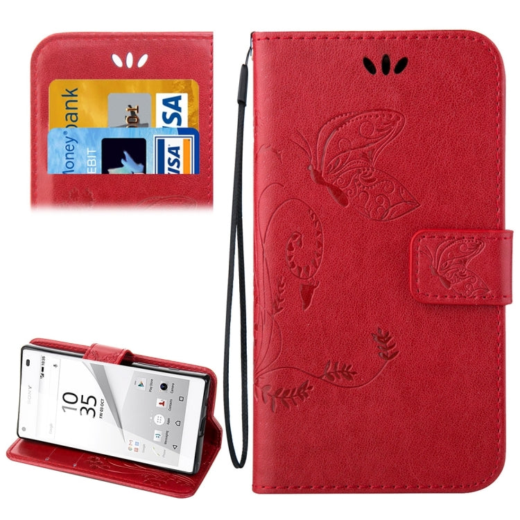 For Sony Xperia Z5 Mini Crazy Horse Texture Printing Horizontal Flip Leather Case with Holder & Card Slots & Wallet & Lanyard