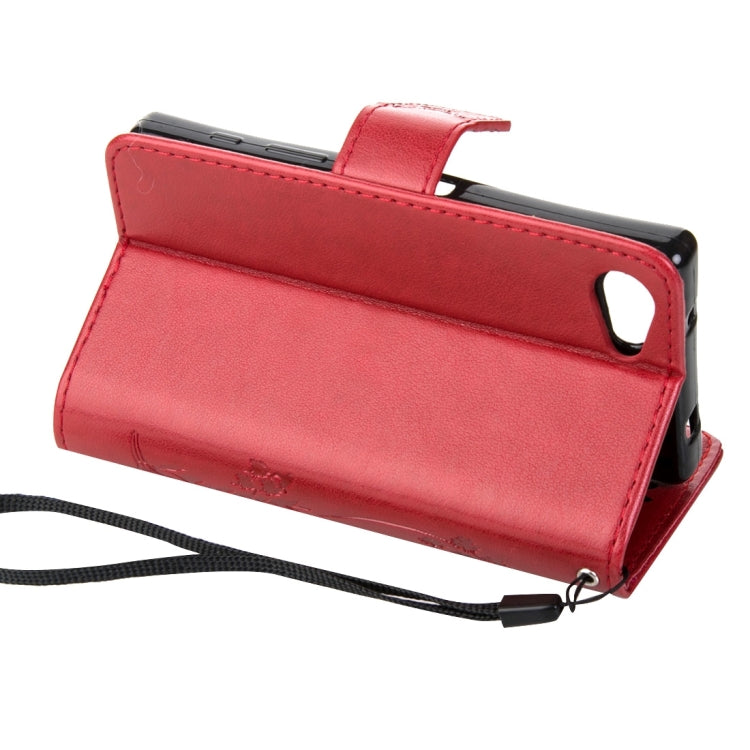 For Sony Xperia Z5 Mini Crazy Horse Texture Printing Horizontal Flip Leather Case with Holder & Card Slots & Wallet & Lanyard