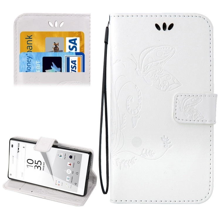 For Sony Xperia Z5 Mini Crazy Horse Texture Printing Horizontal Flip Leather Case with Holder & Card Slots & Wallet & Lanyard