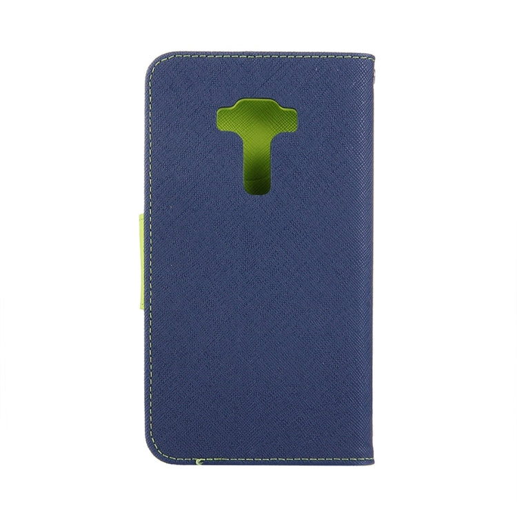 For ASUS ZenFone 3 /ZE520KL Cross Texture Horizontal Flip Leather Case with Holder & Card Slots & Wallet