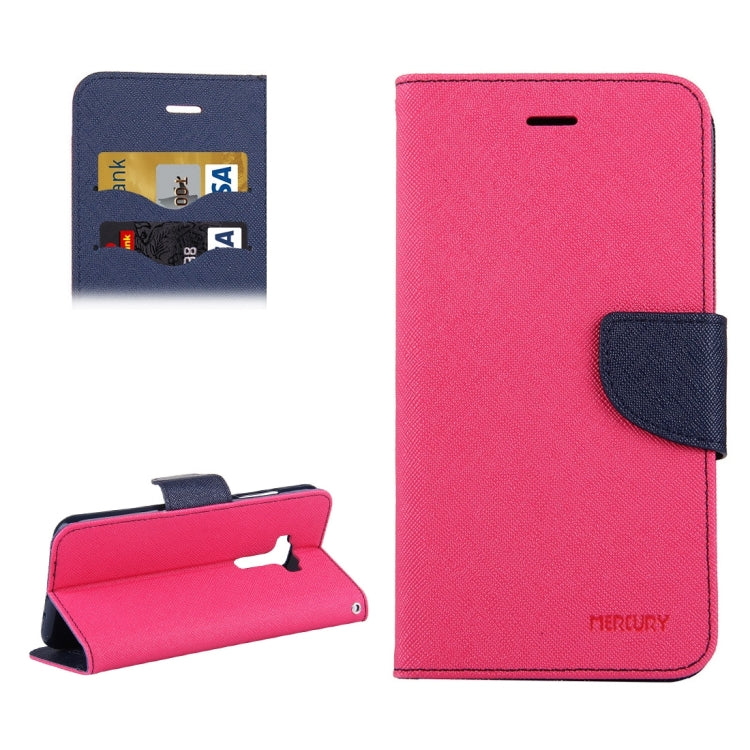 For ASUS ZenFone 3 /ZE520KL Cross Texture Horizontal Flip Leather Case with Holder & Card Slots & Wallet